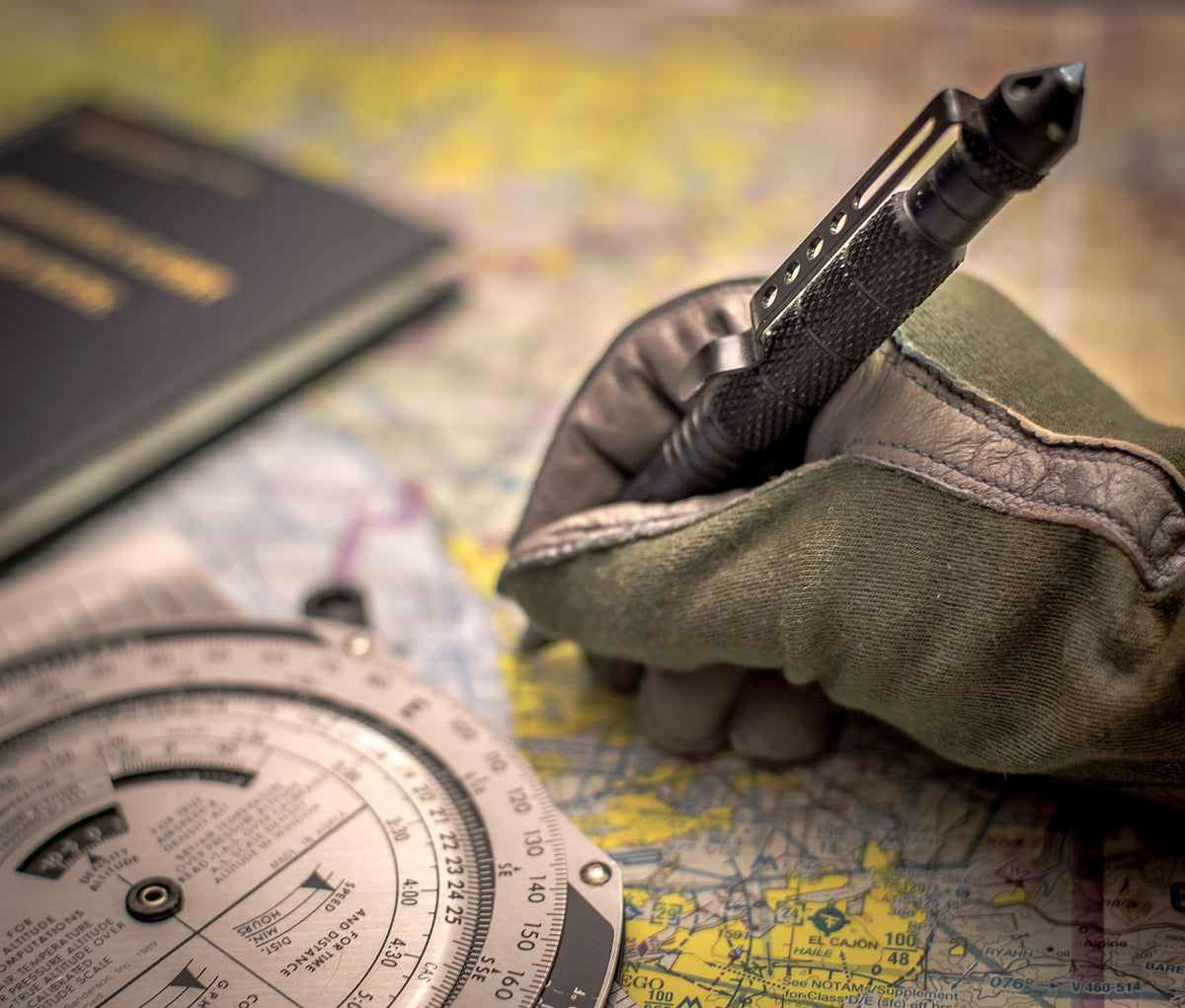 Tactical Pen for Self Defense Model TF01Black with Window Breaker TakeFlightGear