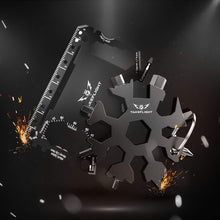 Load image into Gallery viewer, Snowflake Multitool Gift Set with FREE Credit Card Multitool