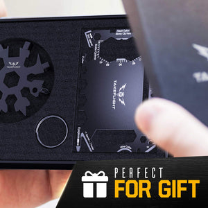 Snowflake Multitool Gift Set with FREE Credit Card Multitool