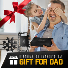 Load image into Gallery viewer, Snowflake Multitool Gift Set with FREE Credit Card Multitool
