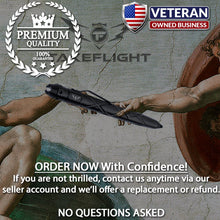 Load image into Gallery viewer, Tactical Pen for Self Defense Tool - Model TF03 with LED Flashlight