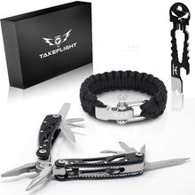 Load image into Gallery viewer, Deluxe Multi Tool Survival Gear Kit