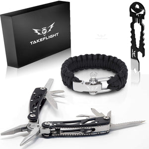 Deluxe Multi Tool Survival Gear Kit