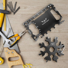 Load image into Gallery viewer, Snowflake Multitool Gift Set with FREE Credit Card Multitool