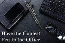 Load image into Gallery viewer, Tactical Pen for Self Defense - Model TF01-Black with Window Breaker