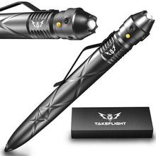 Load image into Gallery viewer, Tactical Pen for Self Defense Tool - Model TF03 with LED Flashlight