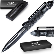 Load image into Gallery viewer, Tactical Pen for Self Defense - Model TF01-Black with Window Breaker
